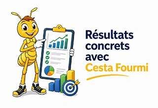 Résultats concrets avec Cesta Fourmi